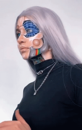 Human Girl Robot GIF