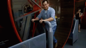 Human Hamster Wheel Exercise GIF