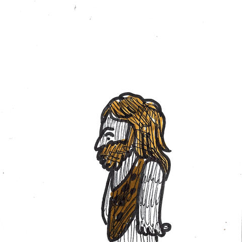 Human Shift To Caveman After Brain Transfer GIF