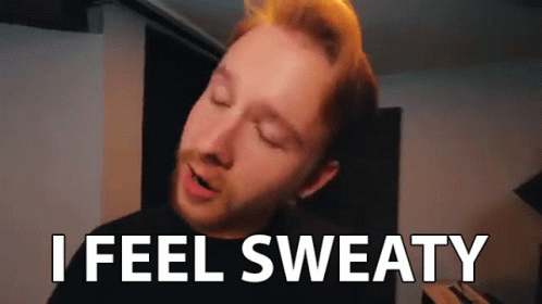 Humid Man Feel Sweaty GIF