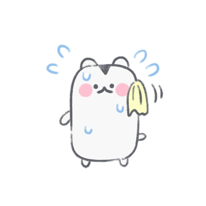 Humid Wiping Sweat GIF