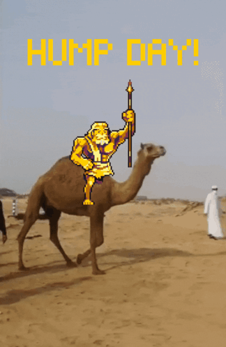 Hump Day Wednesday Ancient Warrior GIF
