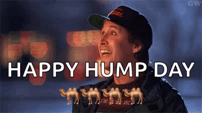 Hump Day Wednesday Clark Griswold Reaction GIF