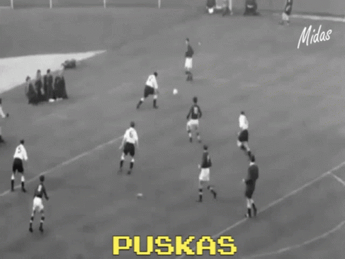 Hungary Football Superstar Ferenc Puskás GIF