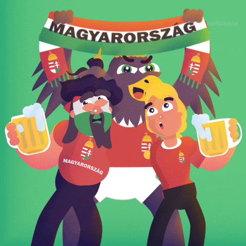 Hungary Magyarorszag Cartoon GIF
