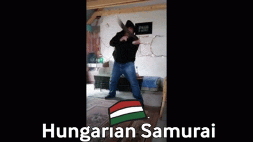 Hungary Samurai GIF