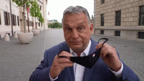 Hungary Viktor Orban Mask GIF