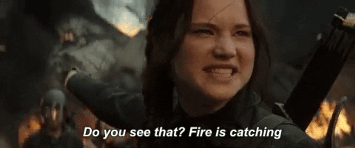 Hunger Games Catching Fire GIF