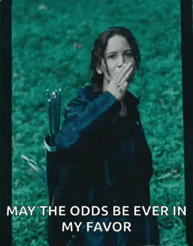 Katniss Averdeen Salute Hunger Games GIF