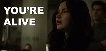 Hunger Games Katniss Everdeen Hes Alive GIF