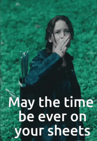 Hunger Games Timesheet Meme GIF