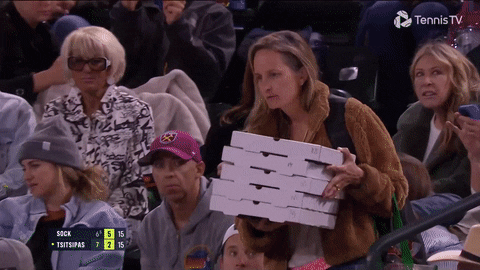 Hungry Girl Lunch Time Pizza Party GIF