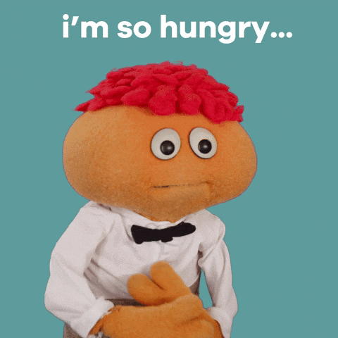 Hungry Hippo Gerbert The Puppet GIF
