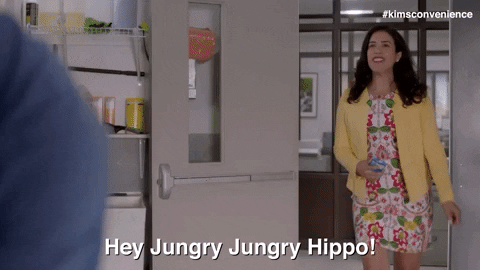 Hungry Hippo Kims Convenience GIF