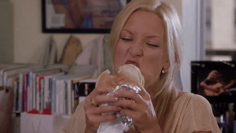 Hungry Kate Hudson Rolling Eyes GIF