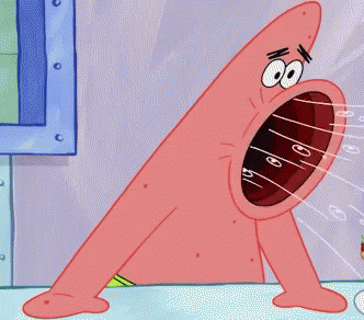 Hungry Patrick The Vacuum Star GIF