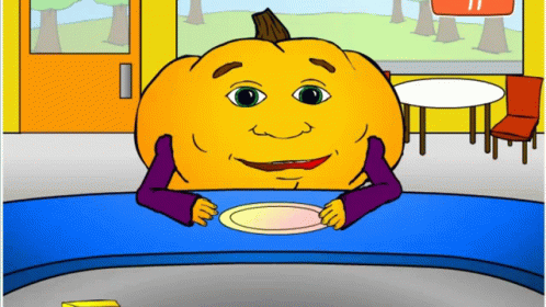 Hungry Pumpkin Parody GIF