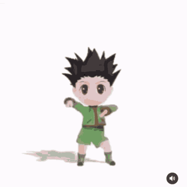 Hunter X Hunter Gon Freecss Dance GIF