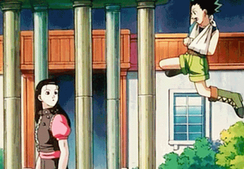 Hunter X Hunter Gon Freecss Kick GIF