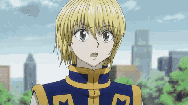 Hunter X Hunter Smiling Kurapika GIF