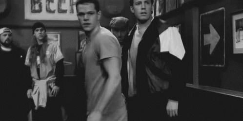 Matt Damon It's Hunting Season GIF