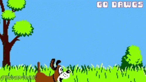 Duck Hunting Dog Game Character GIF