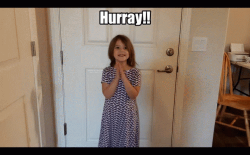 Hurray Low Energy Girl GIF
