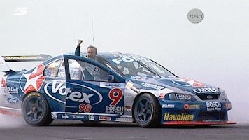 Hurray Yes V8 Supercar Celebration GIF