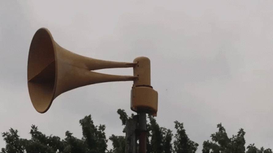 Hurricane Siren Warning GIF