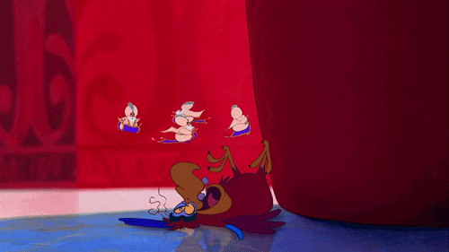 Hurt Drunk Lago Aladdin Movie GIF