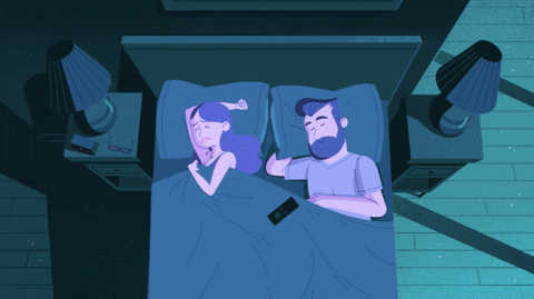 Husband And Wife Biggest Nightmare GIF