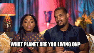 Husband Wife Misunderstanding Funny Marriage GIF