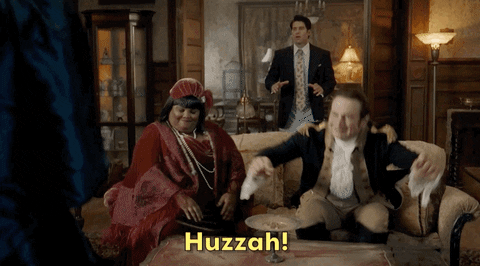 Huzzah Brandon Scott Jones GIF