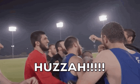 Huzzah Mixed Martial Arts Team GIF