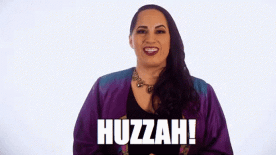 Huzzah Penelope Jane Smith Fist Pump GIF