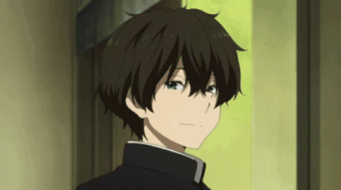 Hyouka Oreki Confident Real Talk GIF