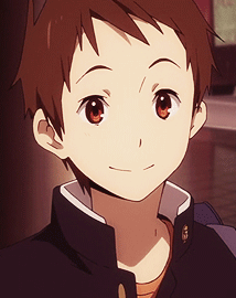 Hyouka Satoshi Fukube Happy Smile GIF