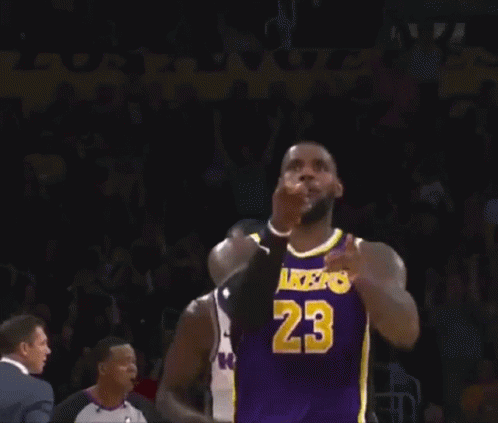 Hype Man Lebron James GIF