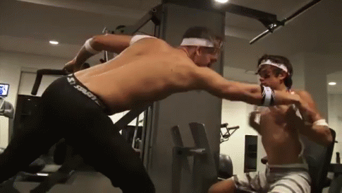 Hype Man Workout GIF
