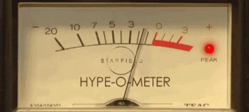 Hype Meter Shows Low Level GIF