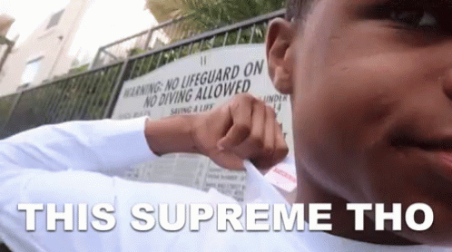 Hypebeast Supreme Street Wear GIF