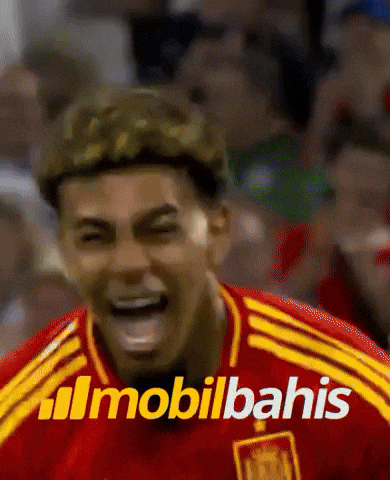 Hyped Lamine Yamal GIF