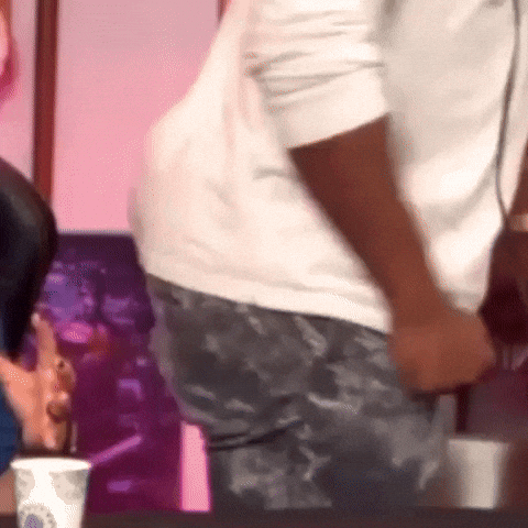 Hyper Man With Twirling Style GIF