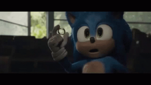 Hyper Sonic Holding A Ring GIF