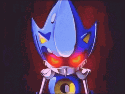 Hyper Sonic Metal Cyborg Version GIF