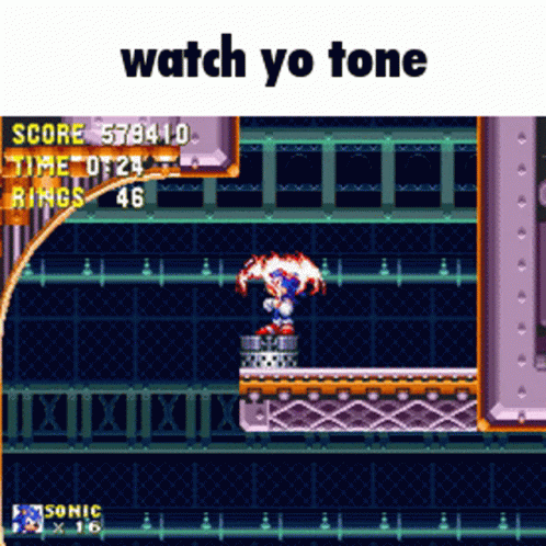 Hyper Sonic Watch Yo Tone GIF