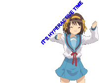 Hyperactive Hyper Sticker GIF