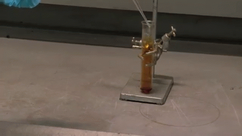 Hypergolic Chemical Reaction GIF