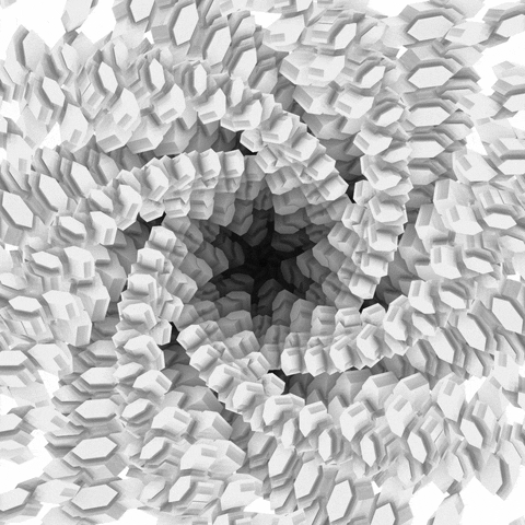 Hypno Black And White Tentacles GIF