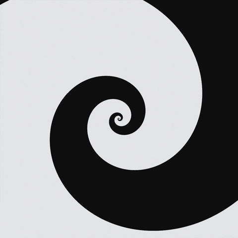 Hypno Black Swirl GIF